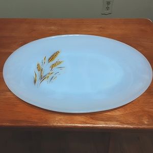 USED Vintage Fire King Platter